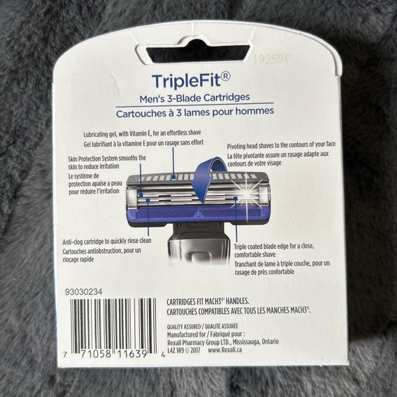 TripleFit Nlade Cartridge- 10 in a box NEW - Picture 2 of 2